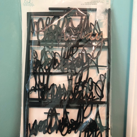 American Crafts Heidi Swap Letterboard Menu Kit - Picture 4 of 7